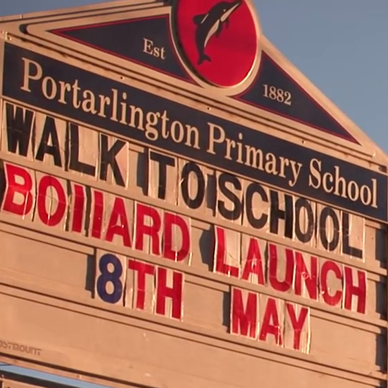Portarlington Primary School Bollard Project